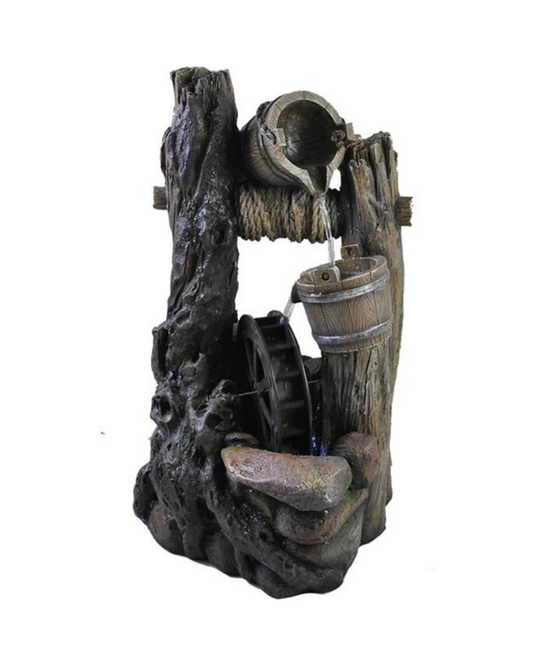 Float - Wishing Well Lighting Water Feature Fountain 39cm