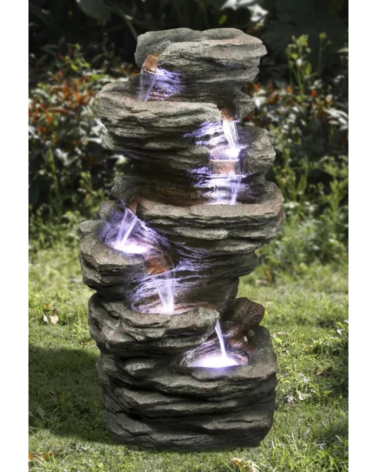 Nirvana - 6 Tier Solar Water Fountain