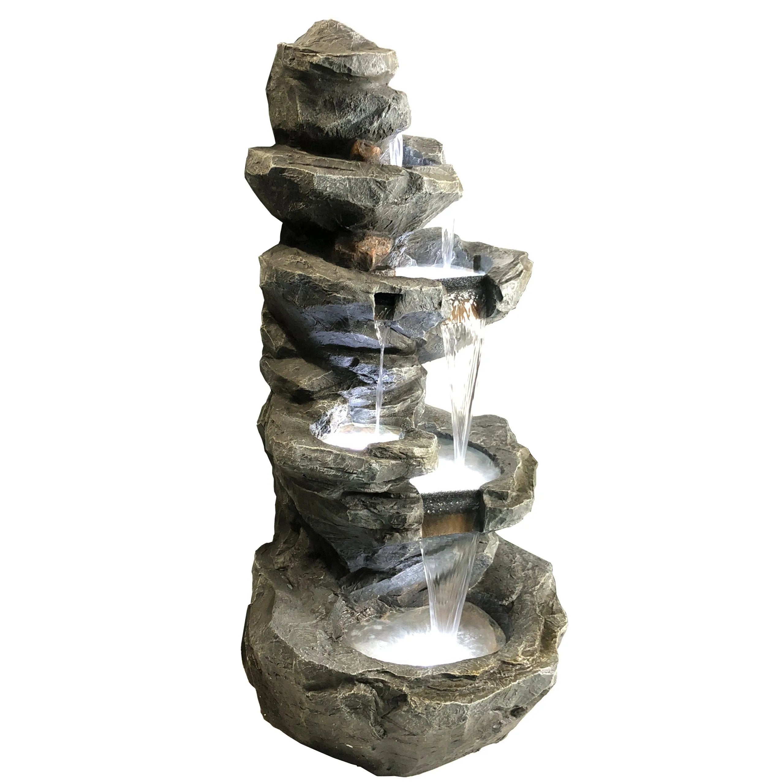 Aquifer - Natural Rock Waterfall Water Feature Fountain 130cm