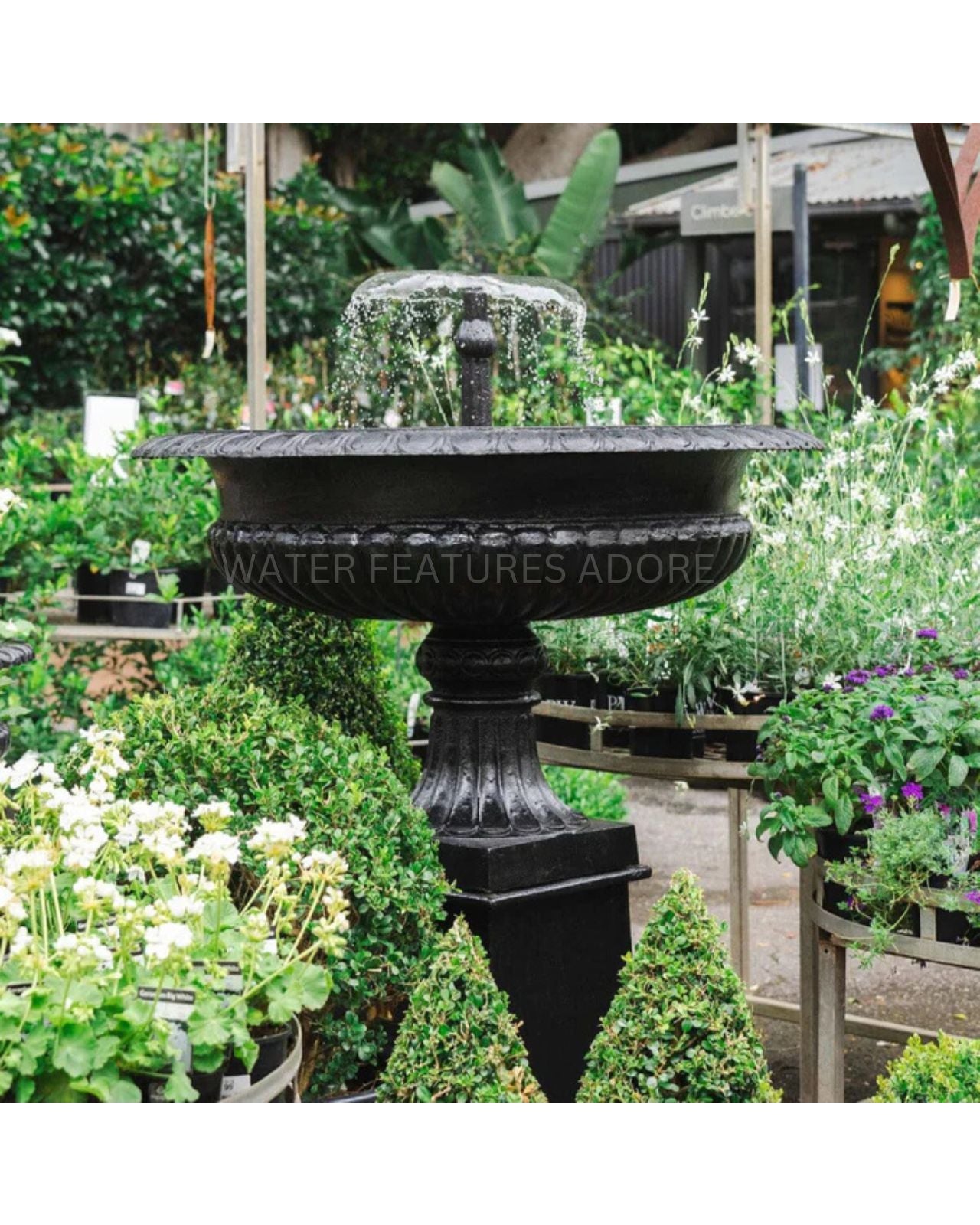 AquaEdge - Large Cast Iron Urn Water Feature 146cm