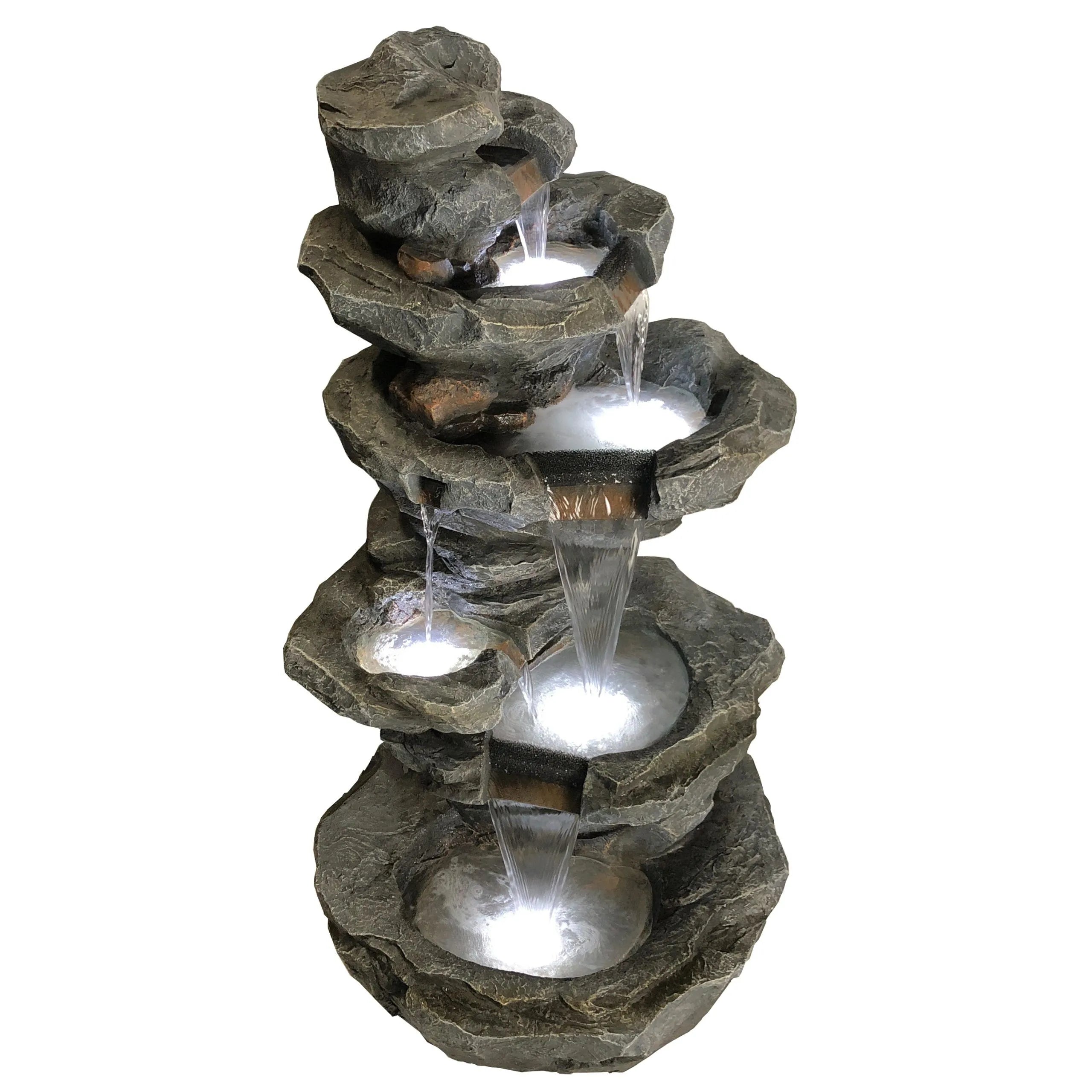 Aquifer - Natural Rock Waterfall Water Feature Fountain 130cm