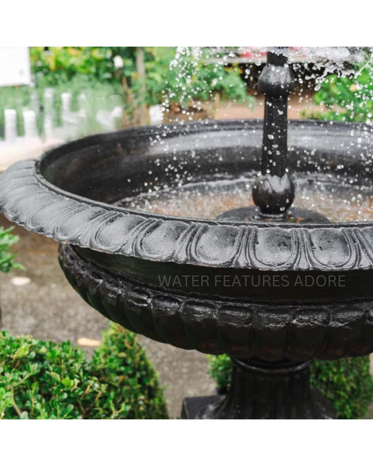 AquaEdge - Large Cast Iron Urn Water Feature 146cm