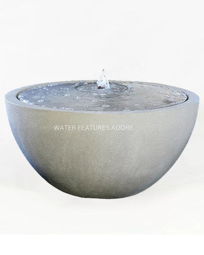 Gorge - Bubbler Bowl Modern Water Feature