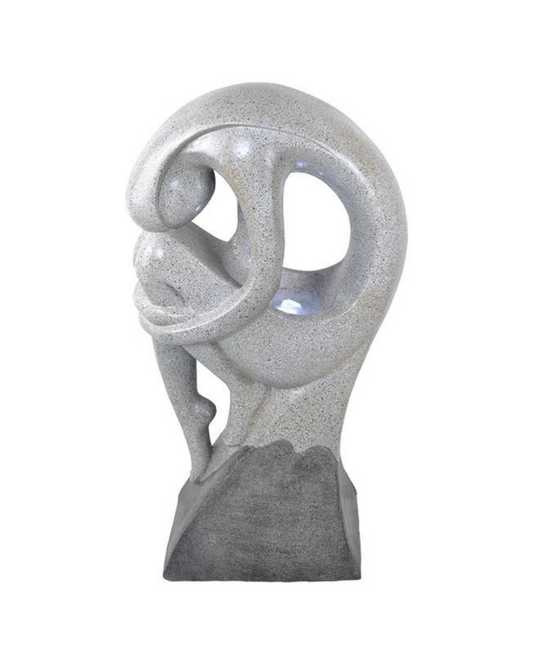 Solace - Abstract Lighting Water Feature Fountain 87cm