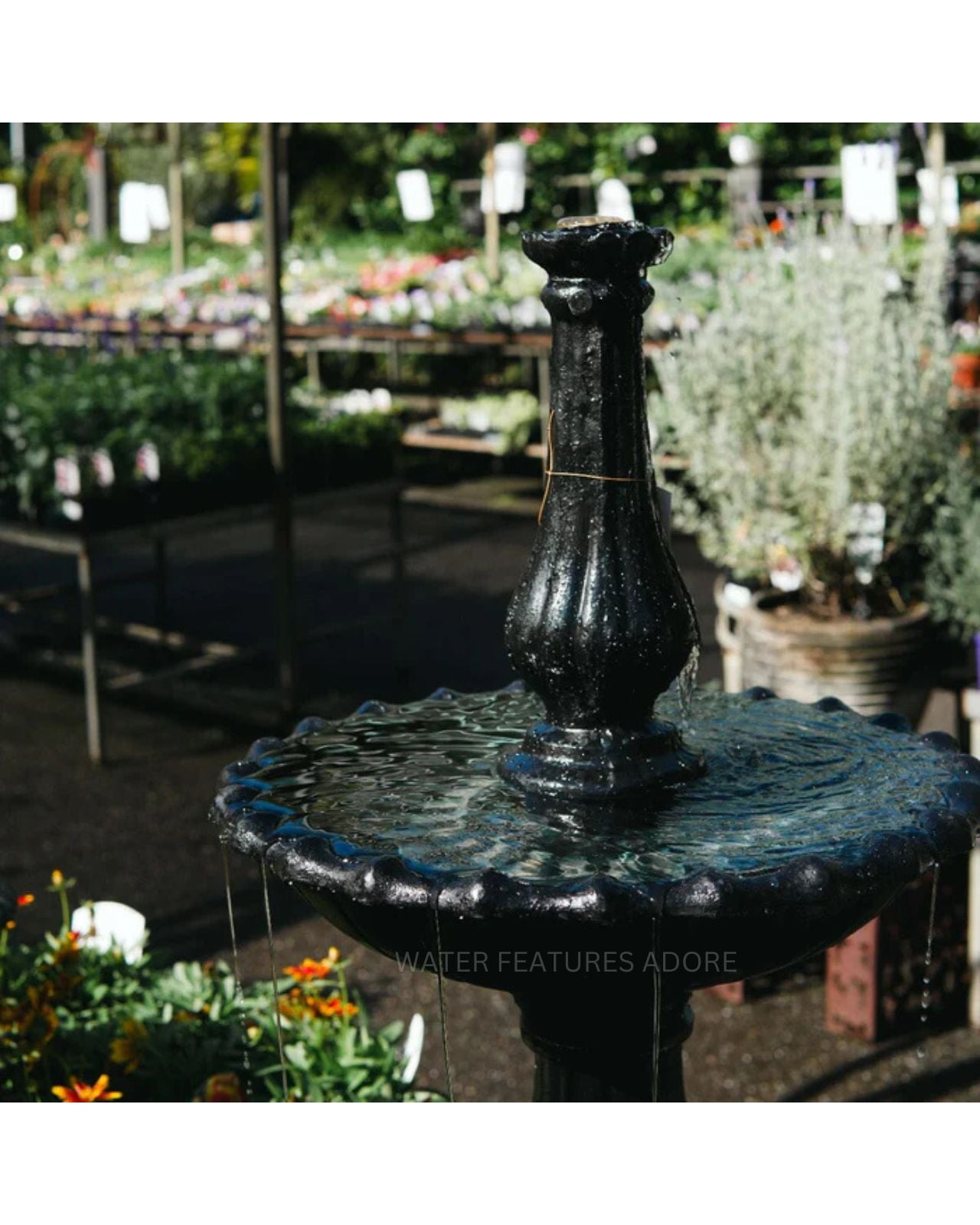 Shoreline - Large 2 Tier Cast Iron Water Feature 140cm