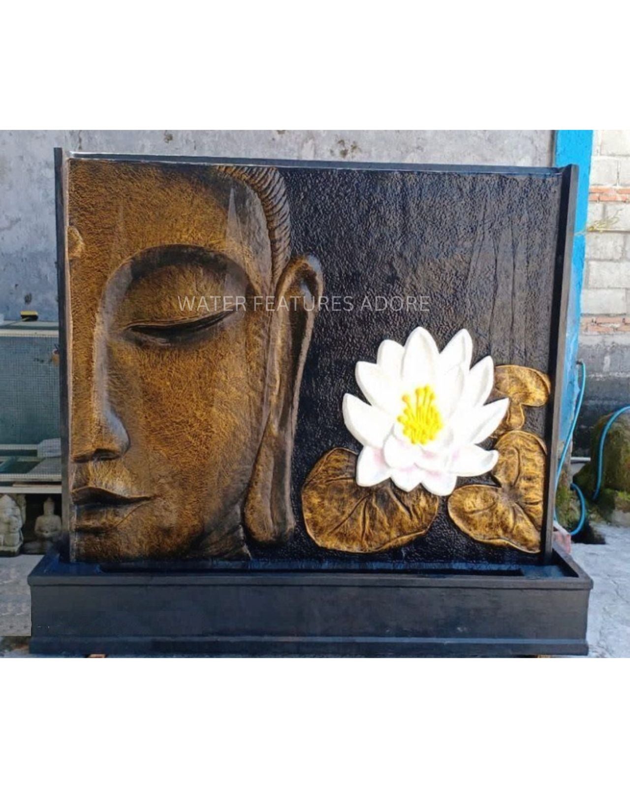 BuddhaGlow - Balinese Large Wall Water Feature