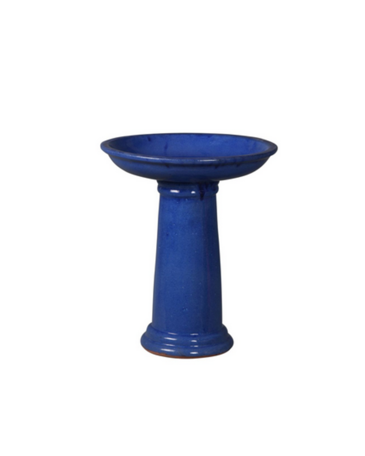 Cide - Glazed Garden Bird Bath 40cm