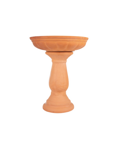 Puddle - Terracotta Garden Bird Bath 63cm