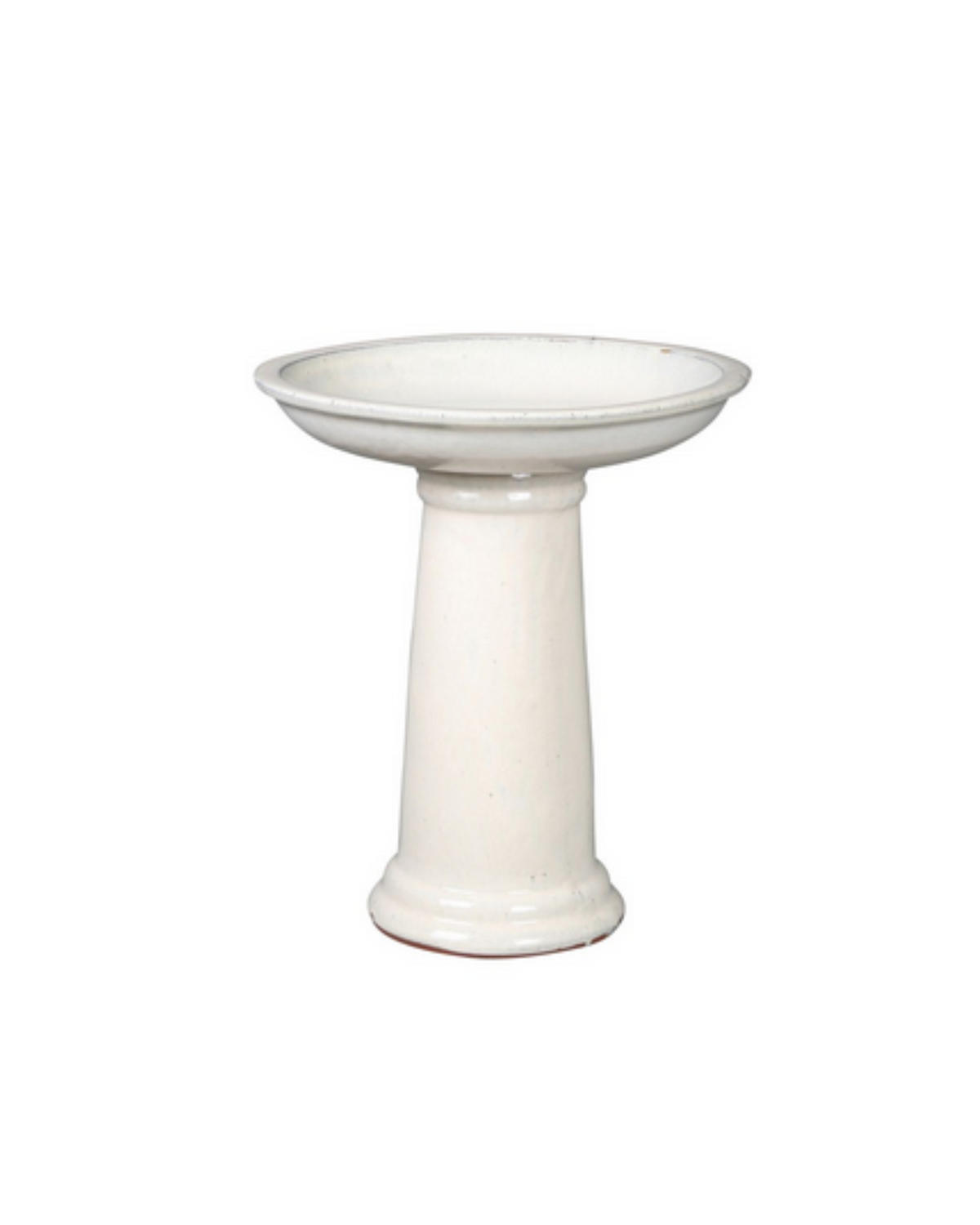 Wisp - Glazed Garden Bird Bath 40cm