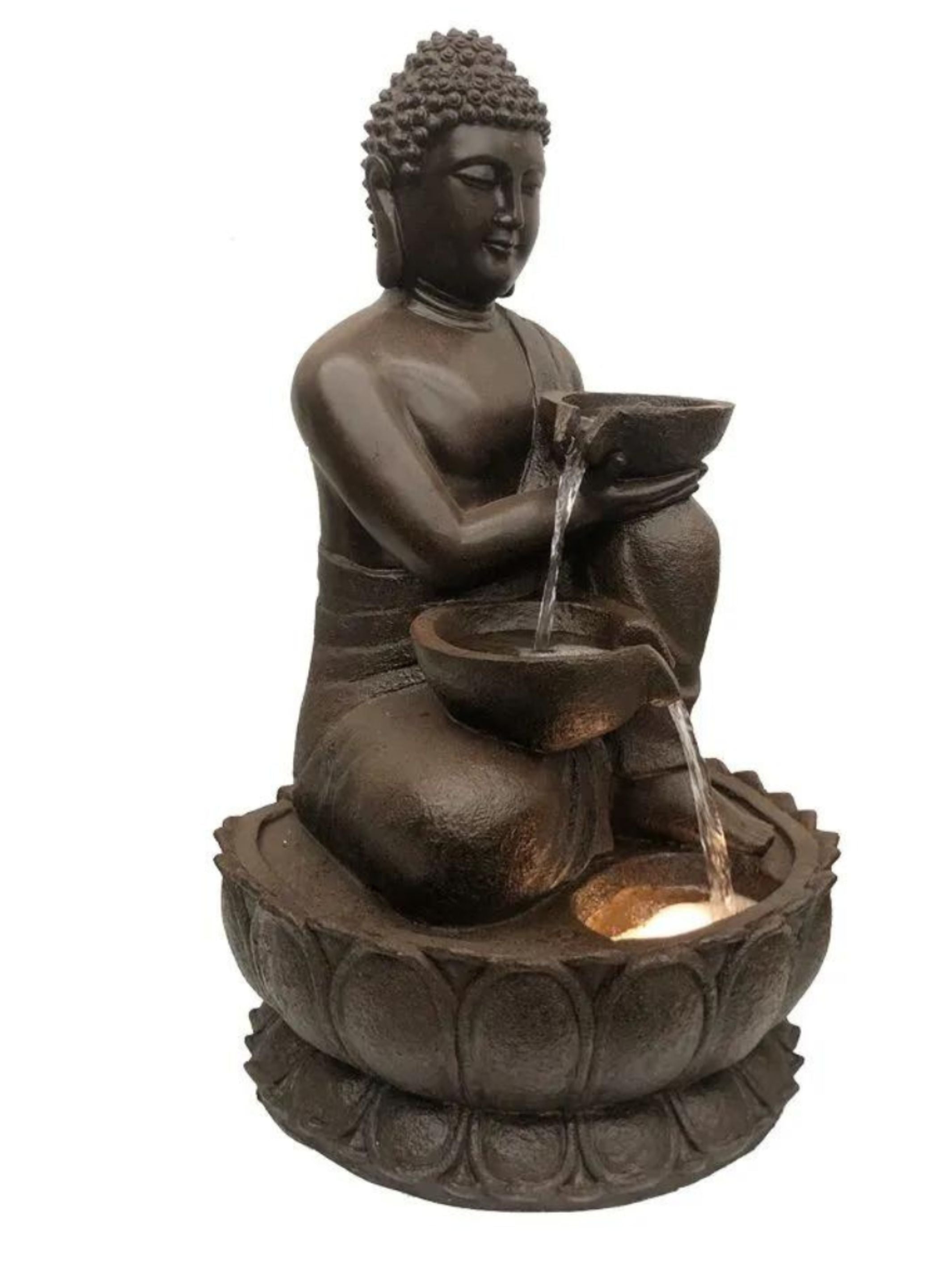 Illumine - Buddha LED Light Bowls Pots Water Feature