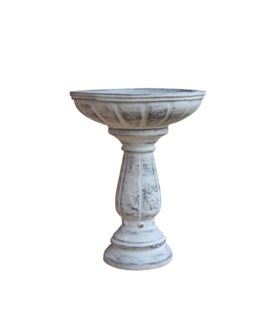 Supa - Terracotta Clay Garden Bird Bath 47cm