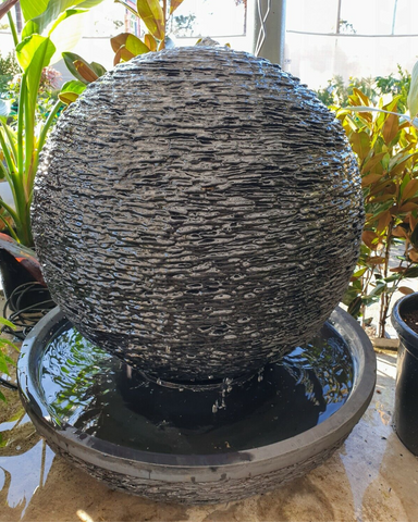 Aria - Sphere Ball Bowl Water Feature Fountain