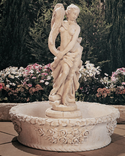 Tosca - Concrete Limestone Water Feature 100cm