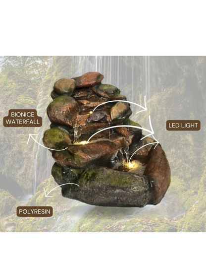 Crest - Rock Water Feature 136cm