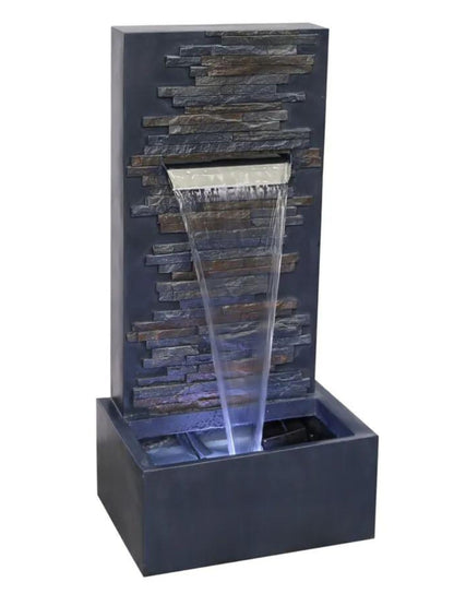 Luminaria - Modern Wall LED Light Water Feature