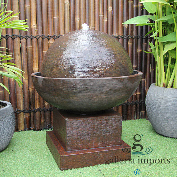 Shoal - Balinese Concrete Volcano Bowl Water Feature