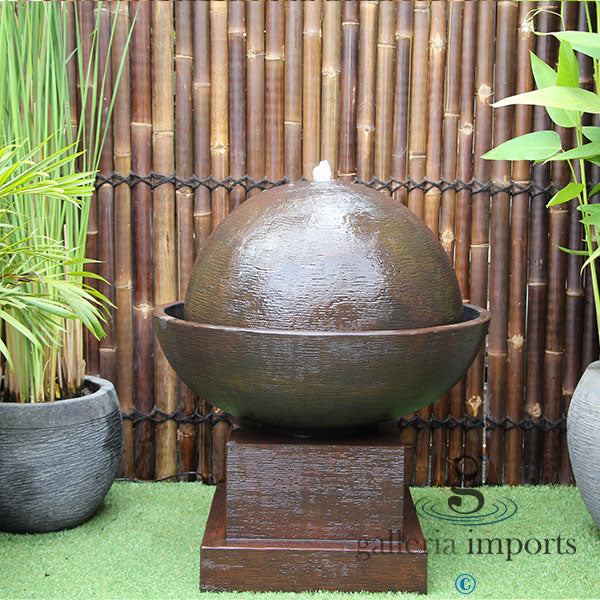 Shoal - Balinese Concrete Volcano Bowl Water Feature