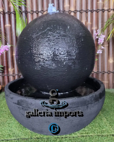 Moat - Balinese Concrete Luna Ball Water Feature