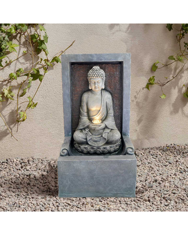 Vajra - Buddha Lighting Water Feature Fountain 78cm