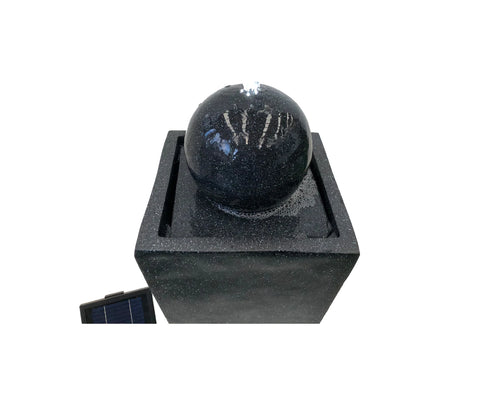 Tempest - Solar Sphere Ball Lighting Water Feature