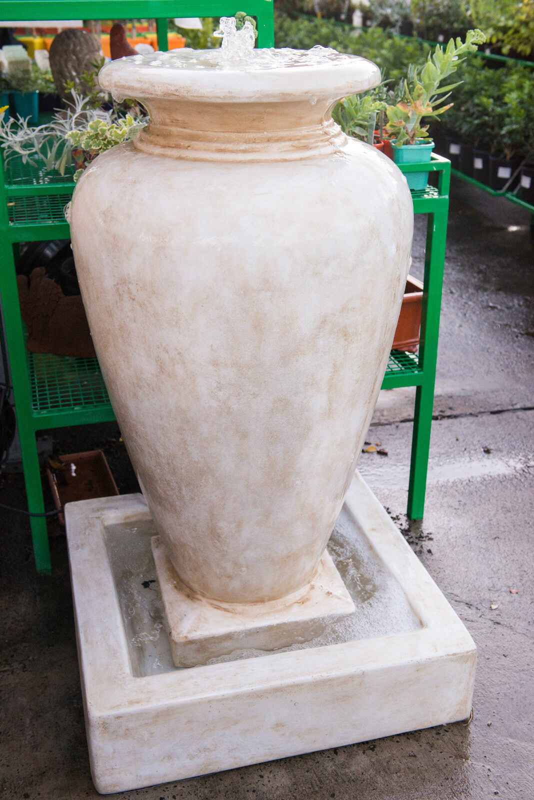 71cm White Urn / Planter Fiberglass