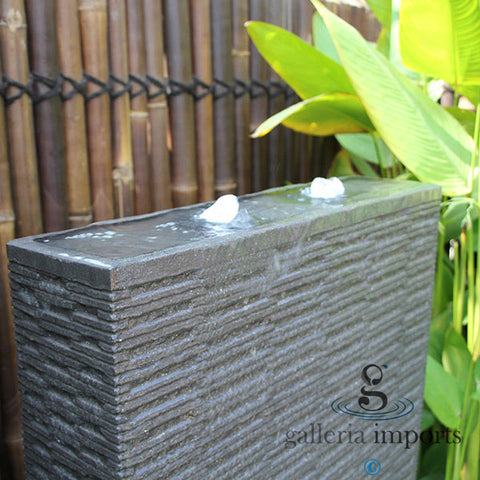 Levee - Balinese Concrete Wall Water Feature