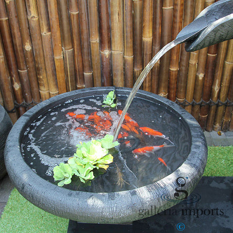 Lough - Balinese Cascading Concrete Water Feature Fountain