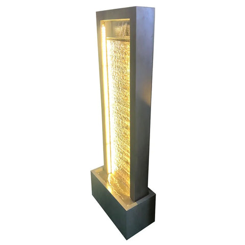 Whelm - Modern Wall LED Light Water Feature