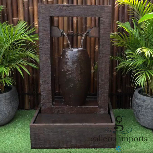 Marsh - Balinese Concrete Trevi Wall Water Feature