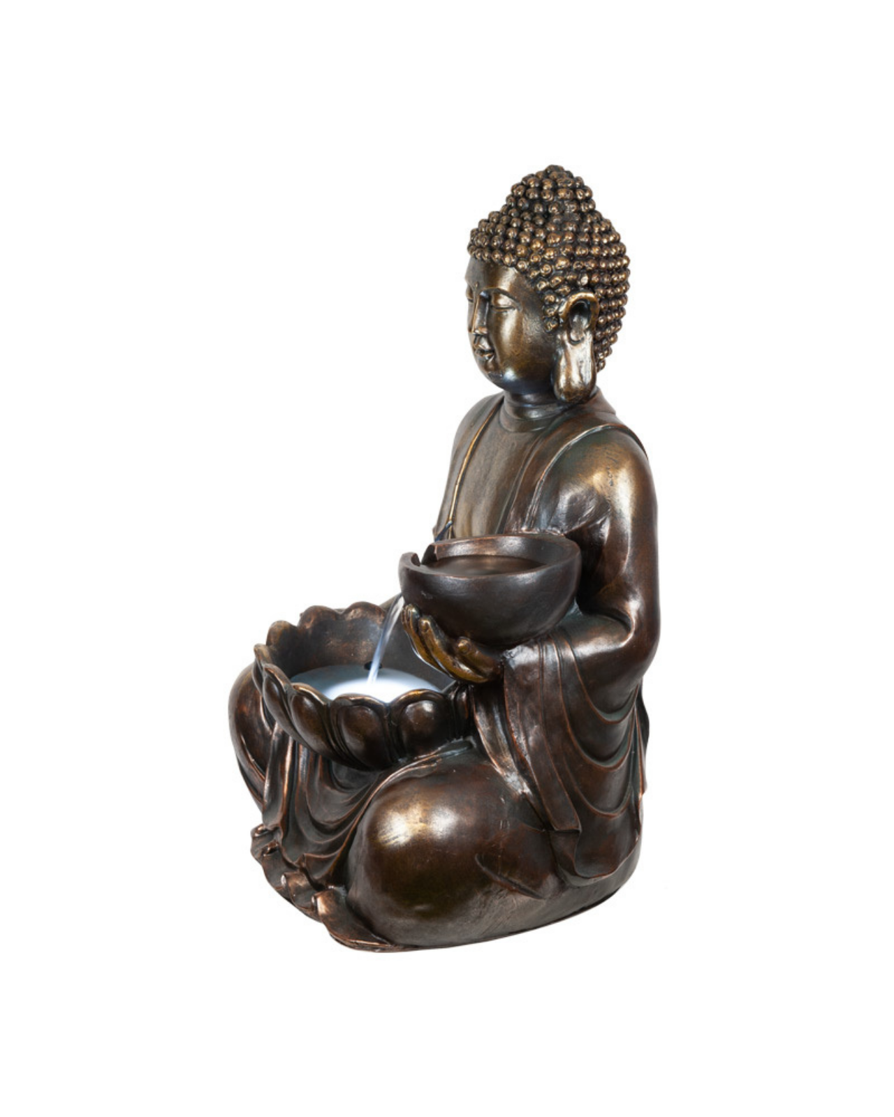 Anatta - Buddha Lighting Water Feature Fountain 80cm