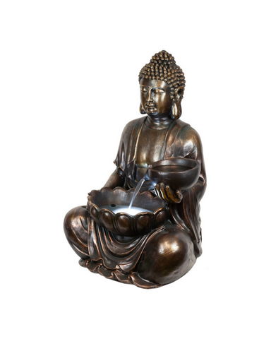 Anatta - Buddha Lighting Water Feature Fountain 80cm