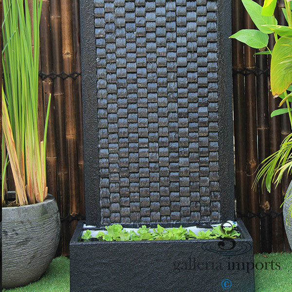 Sea - Balinese Concrete Wall Water Feature 185cm