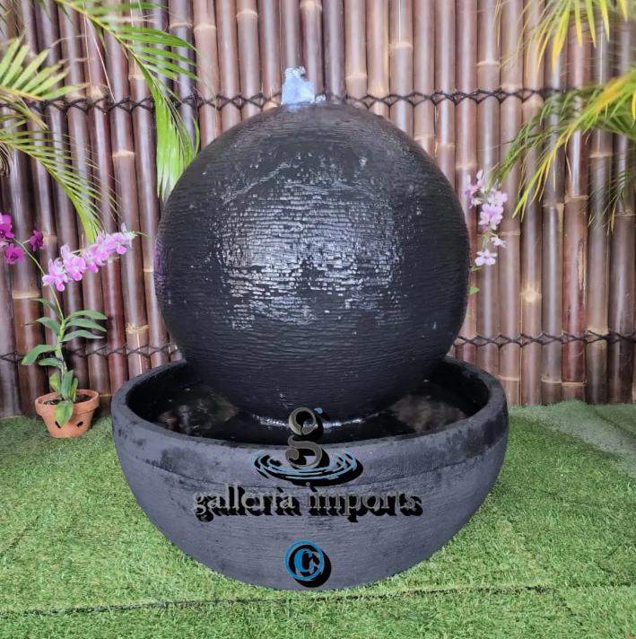 Moat - Balinese Concrete Luna Ball Water Feature