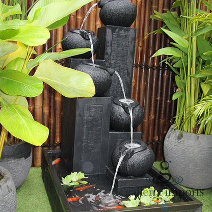 Glacial - Balinese Concrete Pots Bowls Pond Water Feature