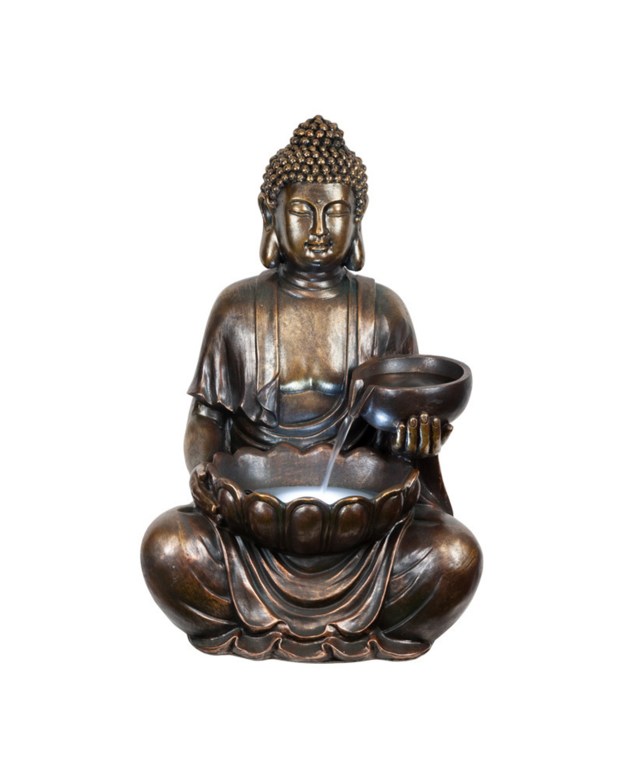 Anatta - Buddha Lighting Water Feature Fountain 80cm