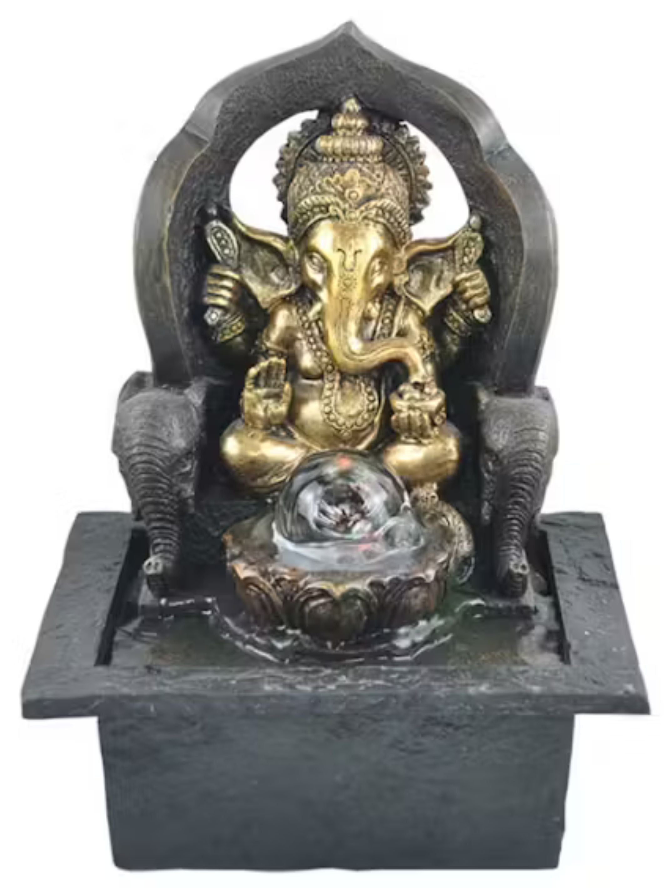 Shubh - Ganesha LED Light Tabletop Water Feature 40cm