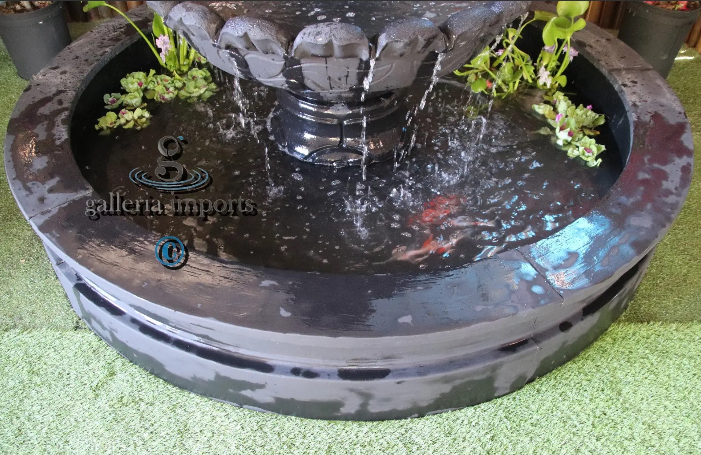 Karst - Balinese Concrete 4 Tier Pond Surrounds Water Feature