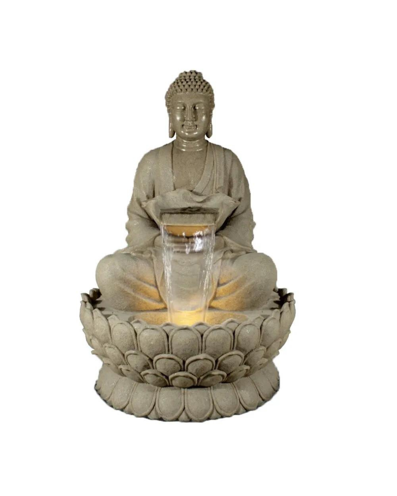Mystic - Buddha Large Lighting Water Fountain