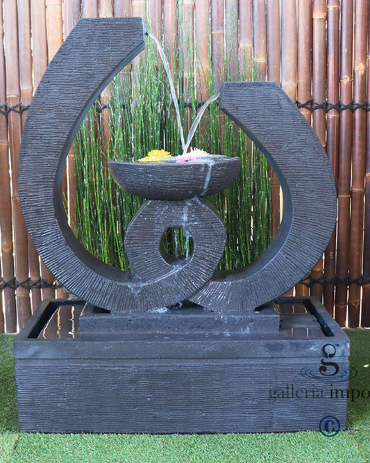 Levee - Balinese Concrete Serenity Bowl Water Feature