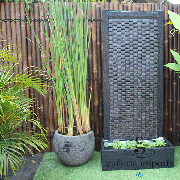 Sea - Balinese Concrete Wall Water Feature 185cm