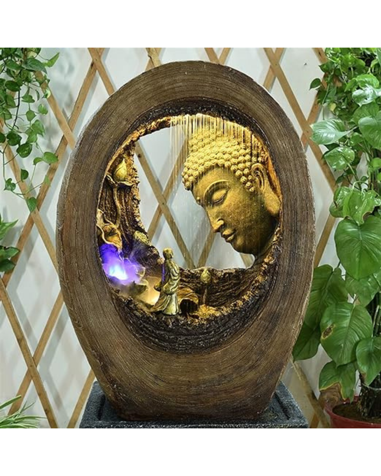 Karma - Buddha LED Light Water Feature 88cm