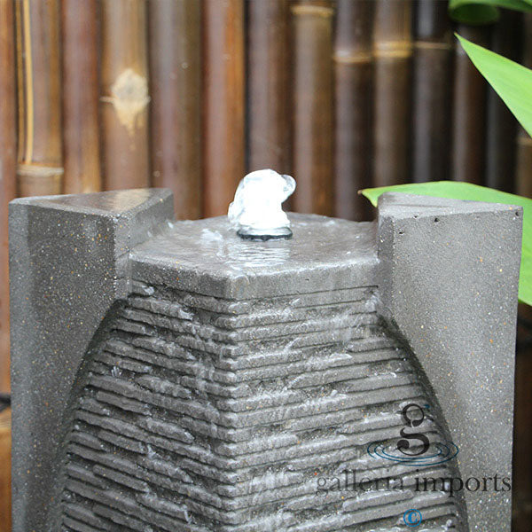 Gulf - Balinese Concrete Yin Yang Tower Water Feature