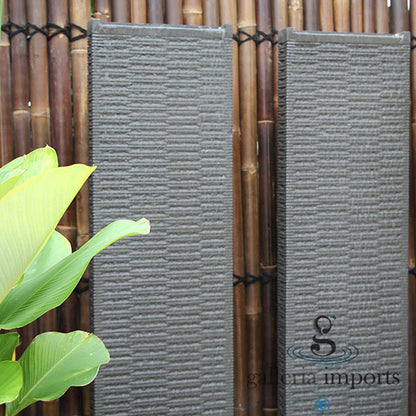 Bayou - Balinese Concrete Twin Tower Wall Water Feature