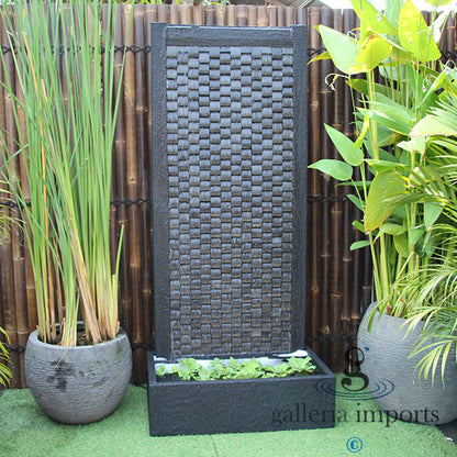 Sea - Balinese Concrete Wall Water Feature 185cm