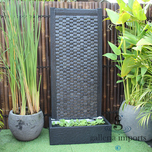 Sea - Balinese Concrete Wall Water Feature 185cm