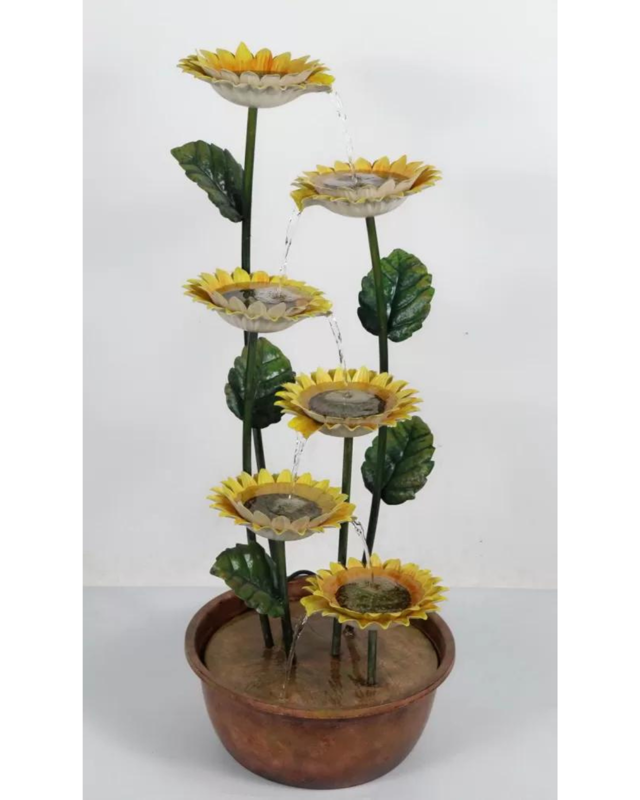 Murmur - Cascading Sunflowers Waterfall Water Feature