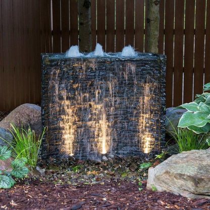 Echoa - DIY Backyard Wall Landscape Water Feature Kit