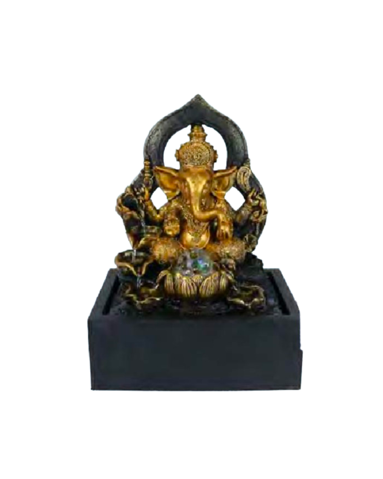 Gajavata - Ganesha Tabletop Water Feature Fountain