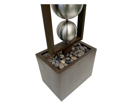 Nova - Stainless Steel Water Feature 183cm