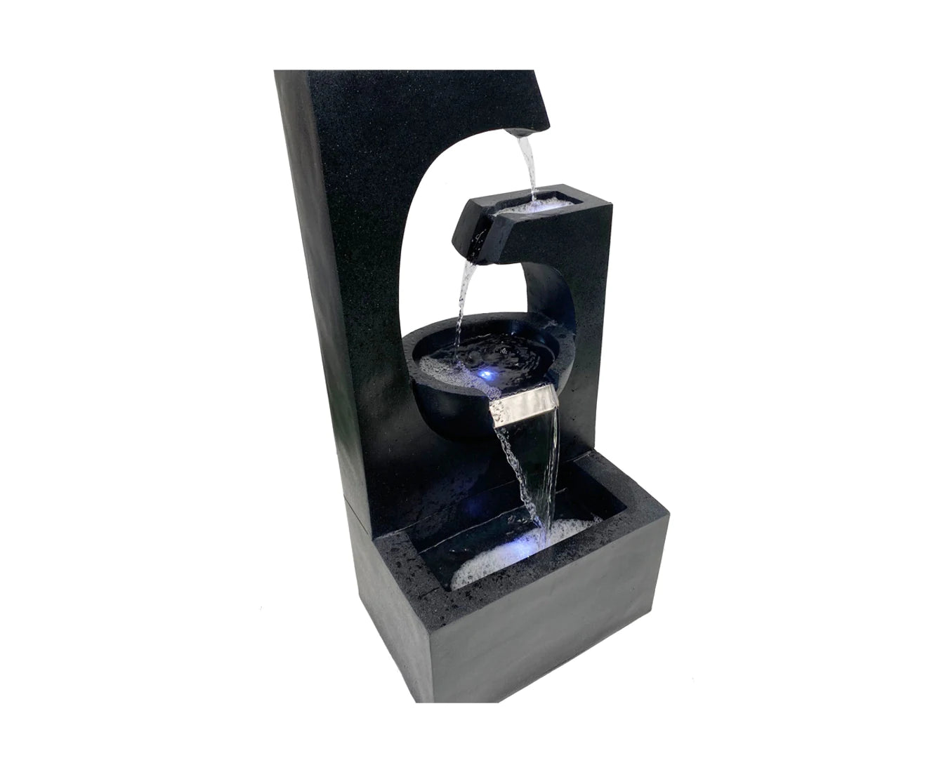 Delta - Cascading Lighting 2 Bowls Waterfall Water Feature